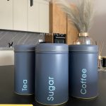 Tea Coffee Sugar (плава,бела,сива)