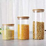 Сет од 3 стаклени тегли 500/700/800ml