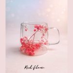 Flow стаклена чаша со дупло дно - a6147