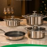 Премиум **CHEF GUSTA** – Italian Design Cookware -501FOP7